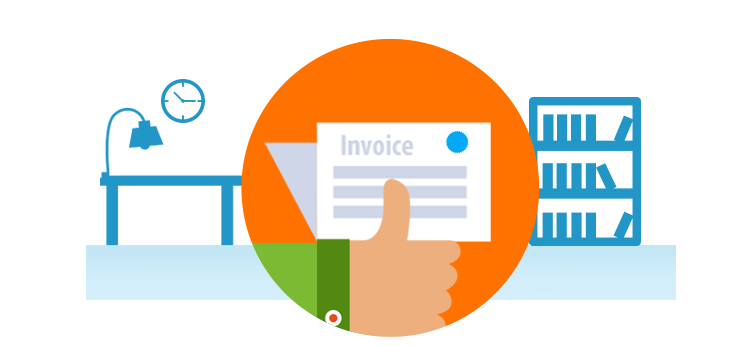 Quickly create invoices using acclux accounting for android