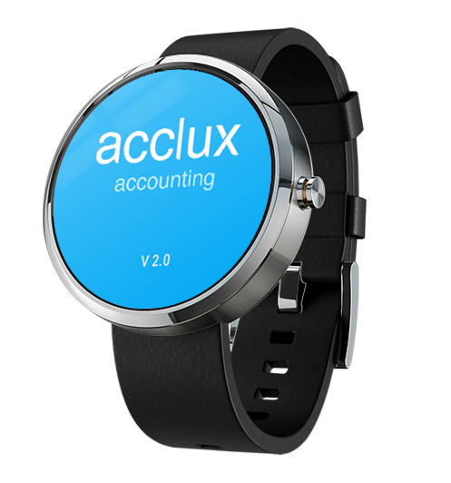 acclux accounting on android wearable devices