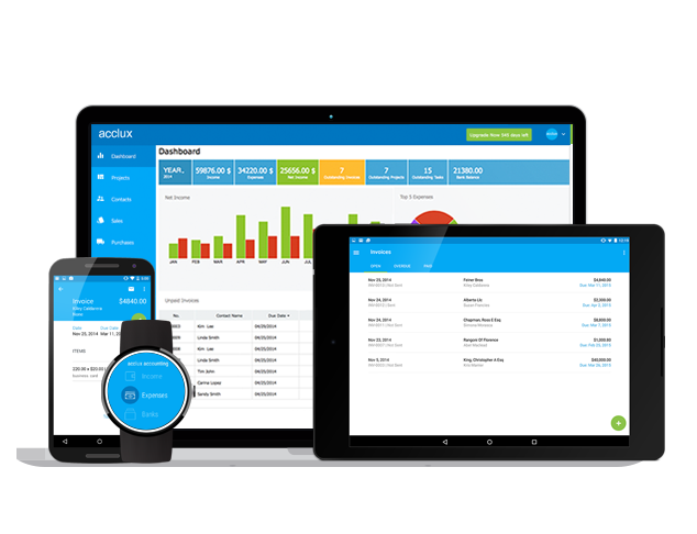 acclux accounting on all your smart devices