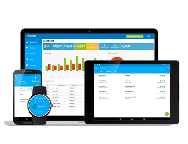 acclux accountong on web and android phone acclux accountong on web and android phone