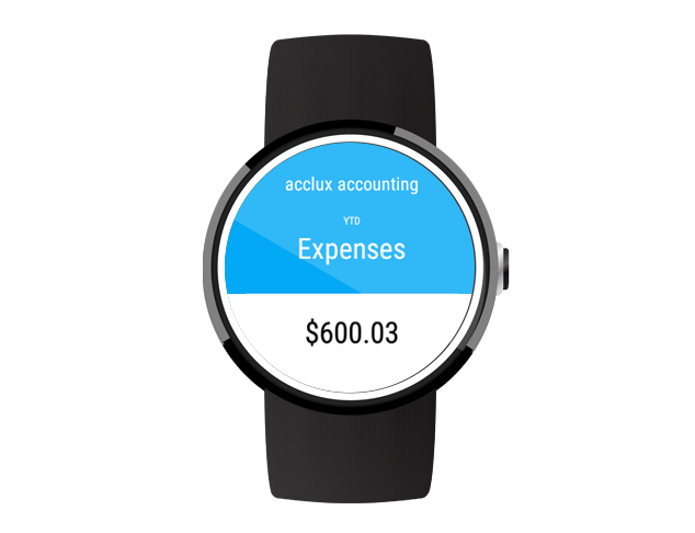 acclux accounting on moto smart watch acclux accounting on moto smart watch
